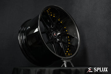 Corvette C6 bolt pattern: 5x120.65, fits OEM lug nuts. Custom finish wheels with a fitment guarantee.