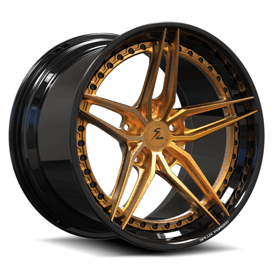 Dodge Challenger 5-spoke 20-inch wheels by SA-01.Chrome and black rims also fit Volvo XC90, Porsche,Camaro and Dodge Hellcat.