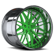 Porsche Deep Dish Wheels – Custom Green Wheels to Match Your Porsche’s Green Body. Unlimited Custom Forged 2-Piece Wheels.