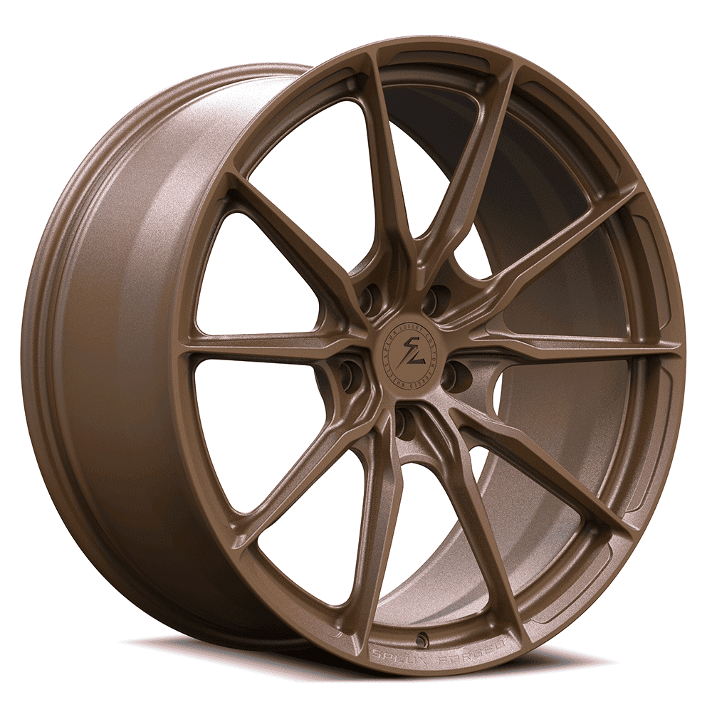 Titanium MSM bronze wheels for Honda Civic, Subaru WRX, and Subaru BRZ. The best JDM aftermarket rims from Splux.