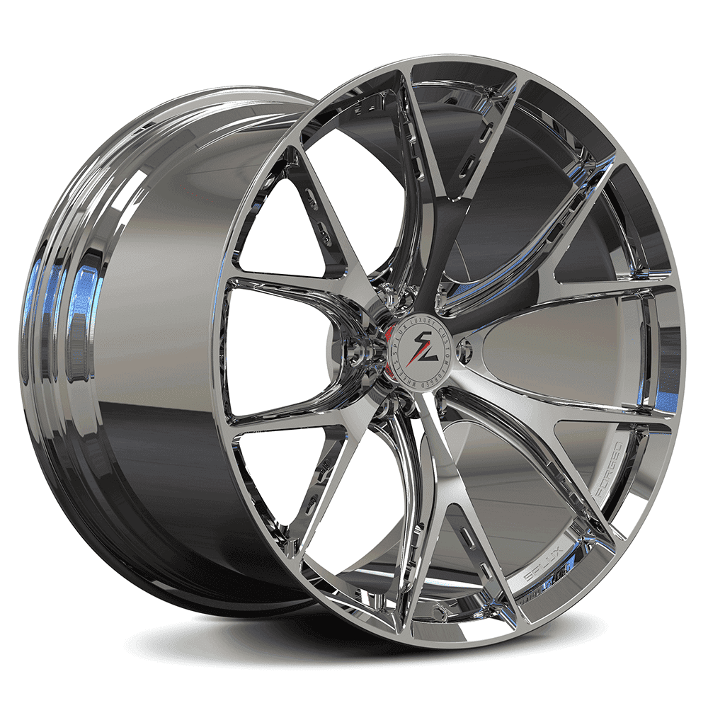 Chrome Wheels for Jeep Grand Cherokee, also customizable for Edge, Focus, Escape, Expedition, and Cobra, with lightweight.