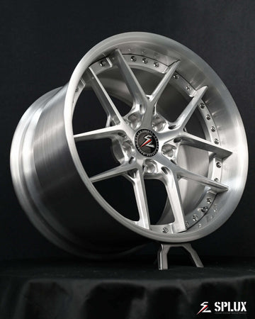 c4 custom corvette zr1 rims with deep dish design. Perfect for 1994 ZR1, featuring a sleek deep dish design for a bold look.