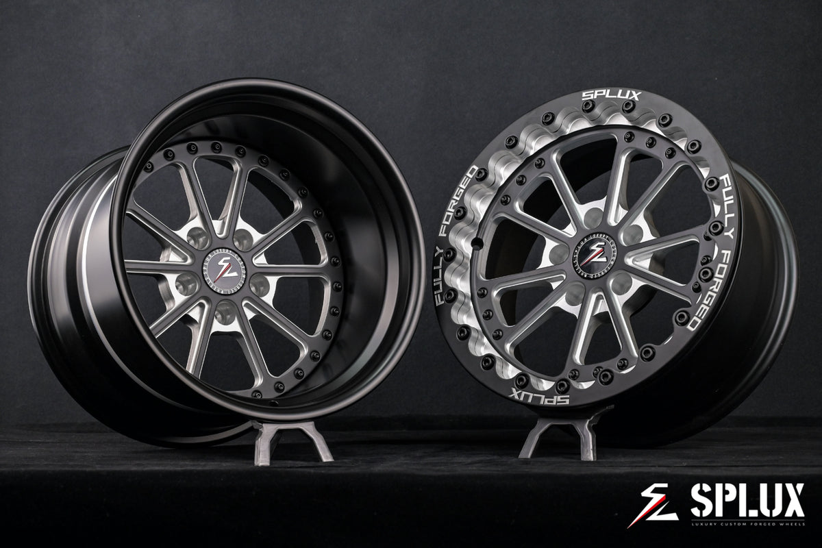 1978 Holden Torana LX hatch wheels with SD-20 satin black front angle view