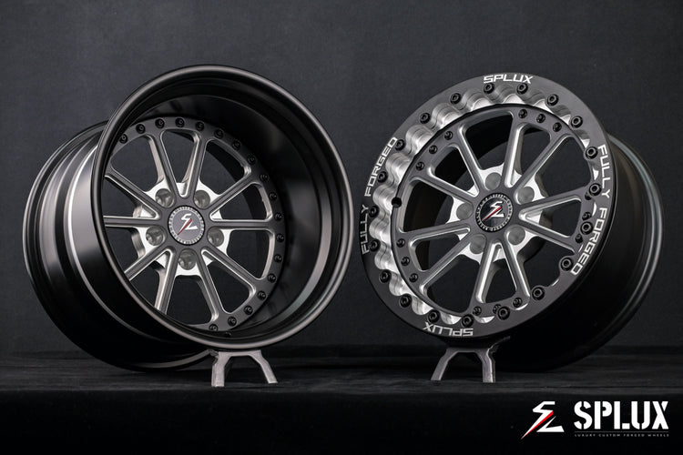 1978 Holden Torana LX hatch wheels with SD-20 satin black front angle view