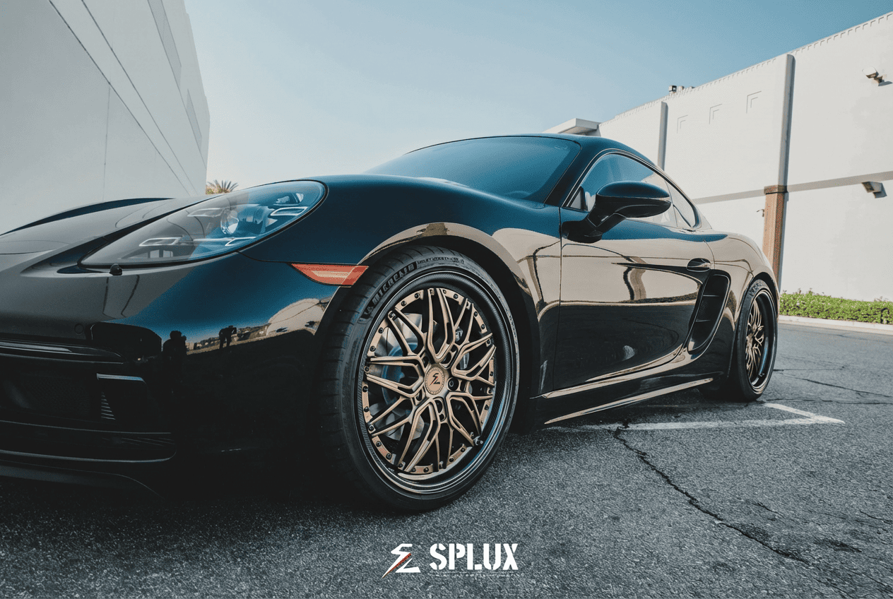 2021 Porsche Cayman T | SD-01S Forged 2-Piece Series - Splux Luxury Wheels