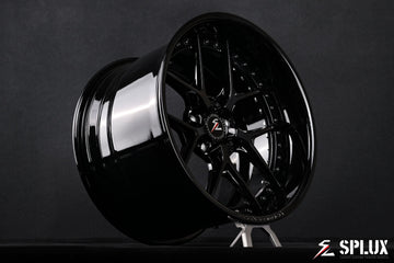 1969 ford f100 wheels with SD-02 forged 2-piece deep-dish rims in piano black