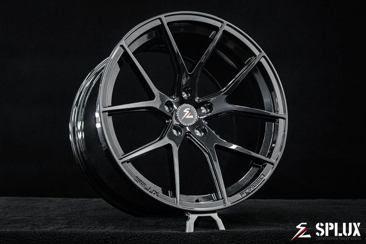 Best aftermarket wheel for C7 Grand Sport Corvette: SC-04M forged monoblock in Carbon Flash Metallic