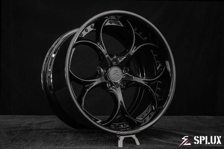 C8 Z06 aftermarket wheels for the 2025 Corvette C8 Z06, deep dish SD-03