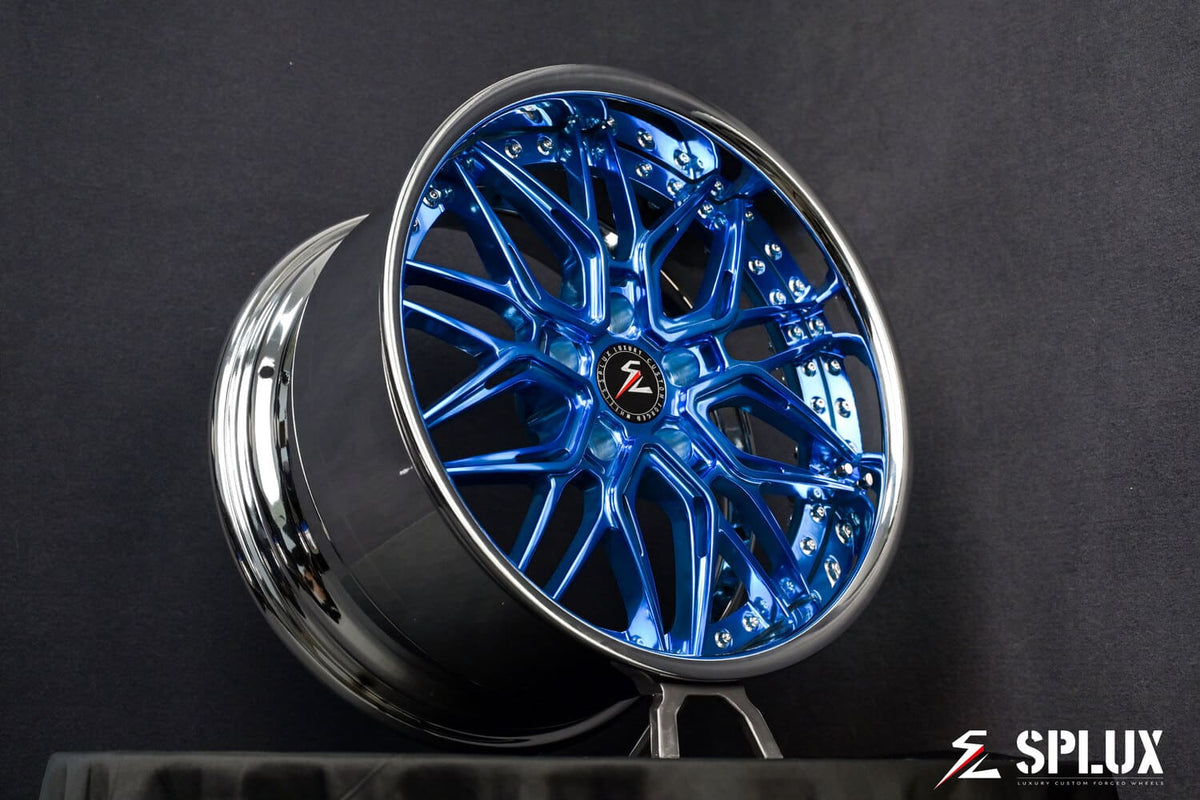 Custom fitment of Firebird forged wheels SD-01 staggered 18x9 / 18x10.5 setup
