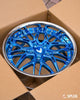 Side profile of Firebird custom wheels SD-01 forged deep dish design