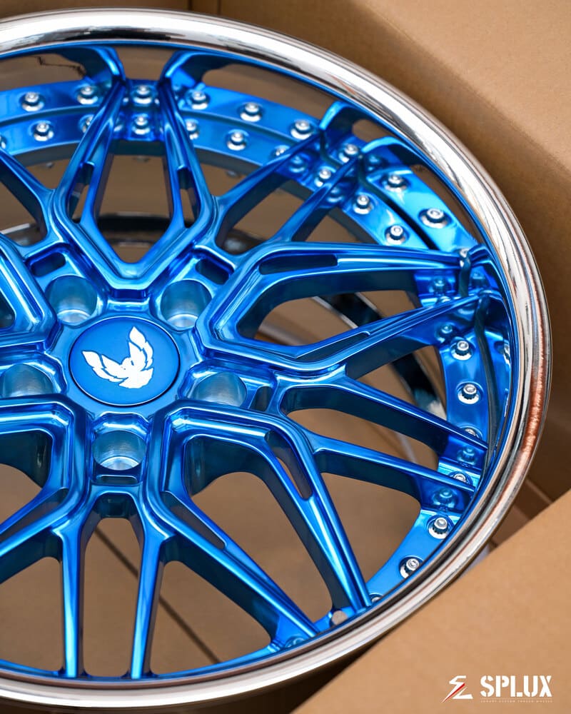 18 staggered wheels 2001 Trans Am WS6 with SD-01 forged 2-piece setup