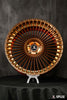Splux SL-C22 custom forged 2-piece multi-spoke wheels for 2000 and 2007 Audi RS4, concave design with bronze and red finishes.
