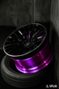 Splux SL-C22 black and purple custom forged 2-piece 20-inch concave luxury aftermarket wheels for 2009 Audi A5