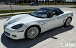 Corvette C6 60th Anniversary Grand Sport in Arctic White with chrome face, featuring super concave forged wheels by Splux.