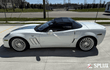 Corvette C6 60th Anniversary Grand Sport in Arctic White with Chrome Face SL-C24 Forged Wheels, showcasing super concave design.