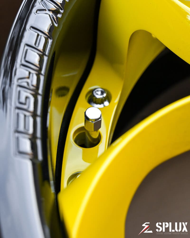 Custom color option of SD-03 forged wheels for 2014 C7 Corvette, design your own wheels.