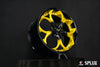 Profile angle of SD-03 2-piece deep dish wheel for C7 Corvette in 18x8.5 and 19x10.