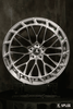 2015 BMW E90 M3 wheels in silver and gold with Splux SL-C12 custom forged 2-piece concave luxury aftermarket rims