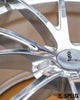 Construction detail of SC-08M 1-piece forged wheel for performance Corvette C7 setups.