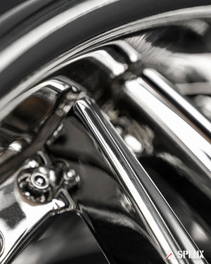 Polished finish SD-01 forged chrome wheels 20x9 / 20x10.5 for Dodge Challenger