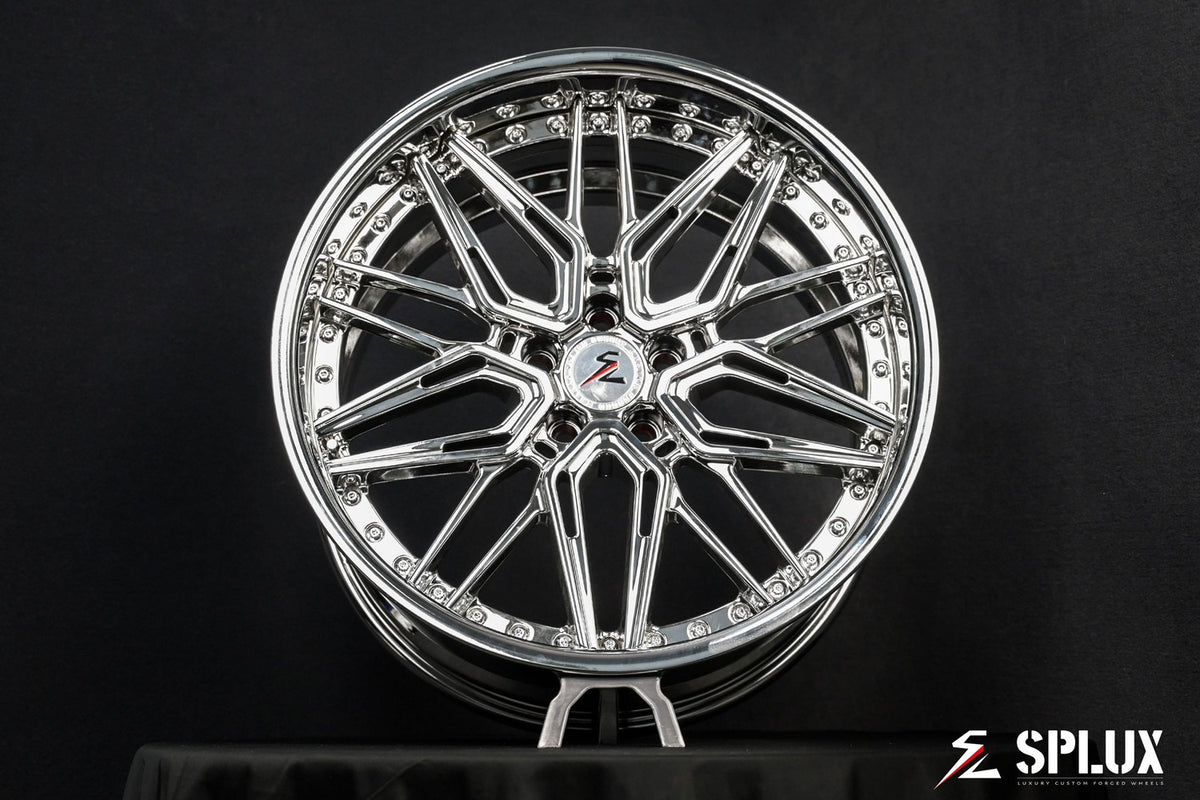 SD-01 polished chrome wheels 20x9 / 20x10.5 for 2020 Challenger R/T Scat Pack
