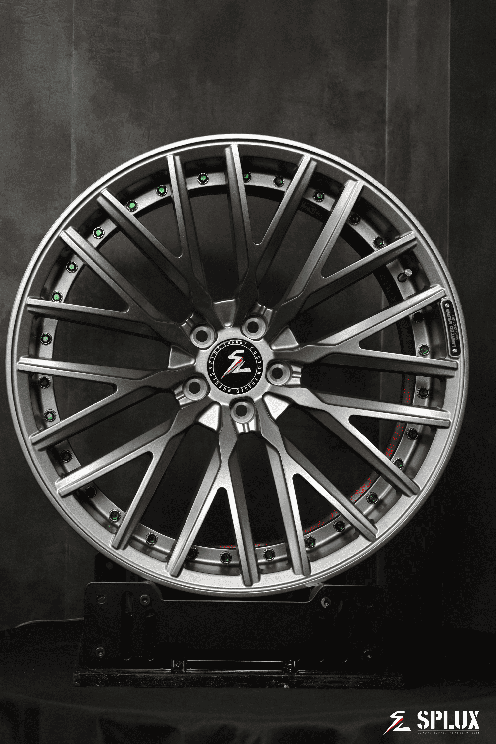 Splux SL-C22 2023 BMW M3 wheels, 20inch concave custom forged 2-piece options, grey, gunmetal, and bronze aftermarket finishes.
