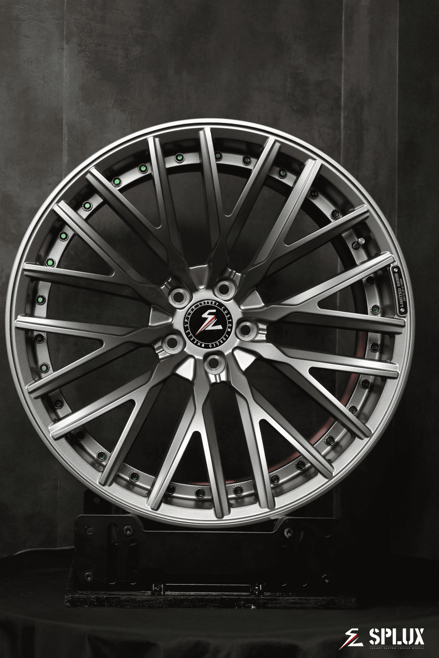 Splux SL-C22 2023 BMW M3 wheels, 20inch concave custom forged 2-piece options, grey, gunmetal, and bronze aftermarket finishes.