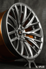 Splux SL-C22 2023 BMW M3 custom 20inch concave forged 2-piece rims, available in grey, gunmetal, and bronze aftermarket styles.