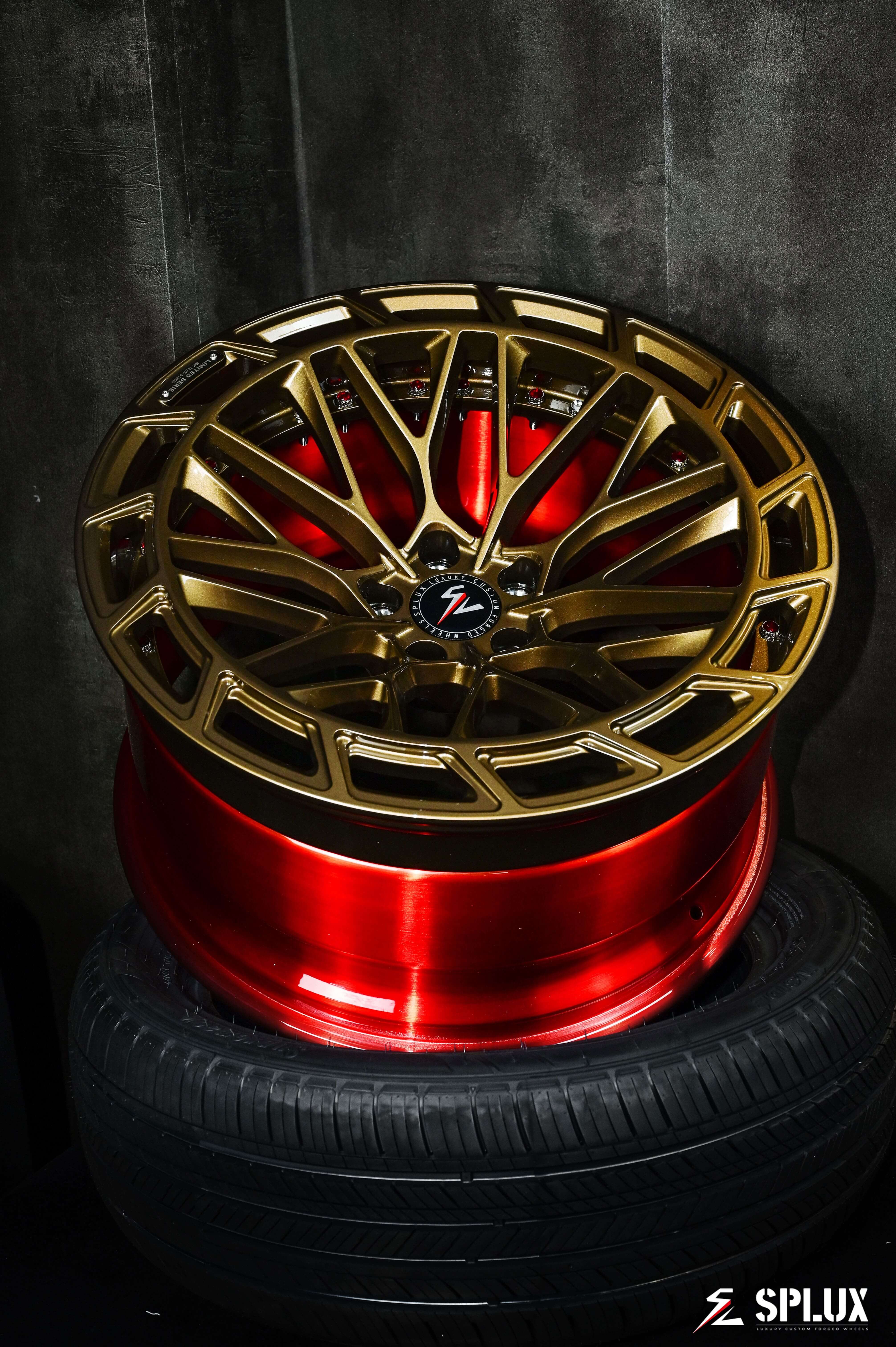 C12 Reps Rims Custom 2024 BMW M3 Competition Bronze Concave Wheels:SL-C12 - Splux ...