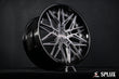 BMW X5 custom forged wheels SD-01 staggered 22 inch fitment side profile
