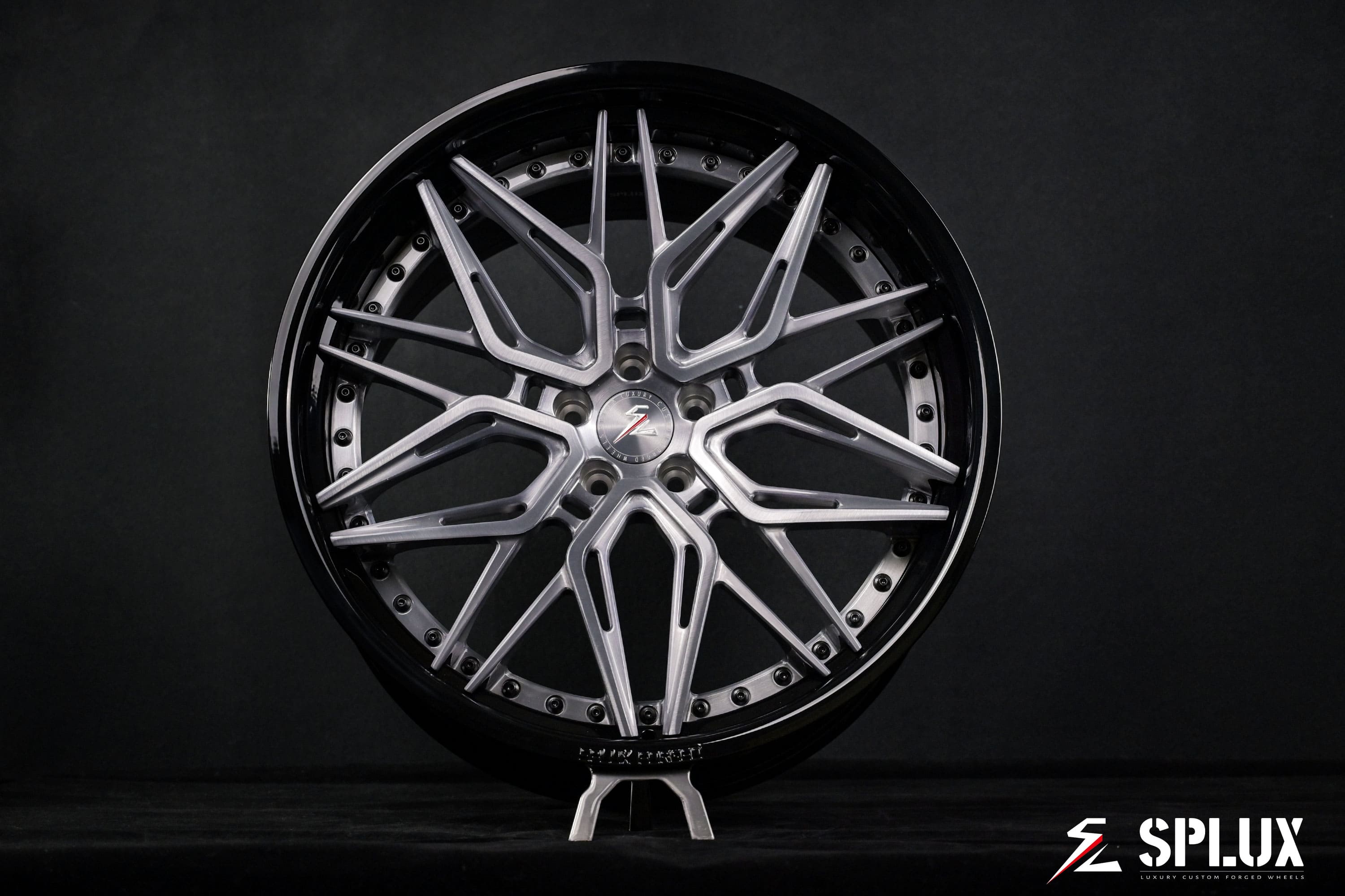 BMW X5 custom forged wheels SD-01 deep dish rear wheel 22x12