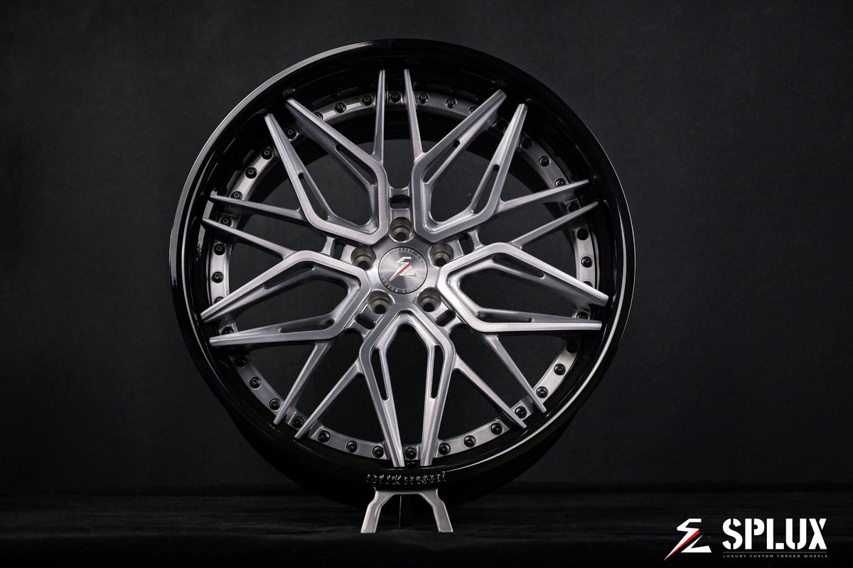 BMW X5 custom forged wheels SD-01 deep dish rear wheel 22x12
