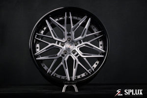 BMW X5 custom forged wheels SD-01 deep dish rear wheel 22x12