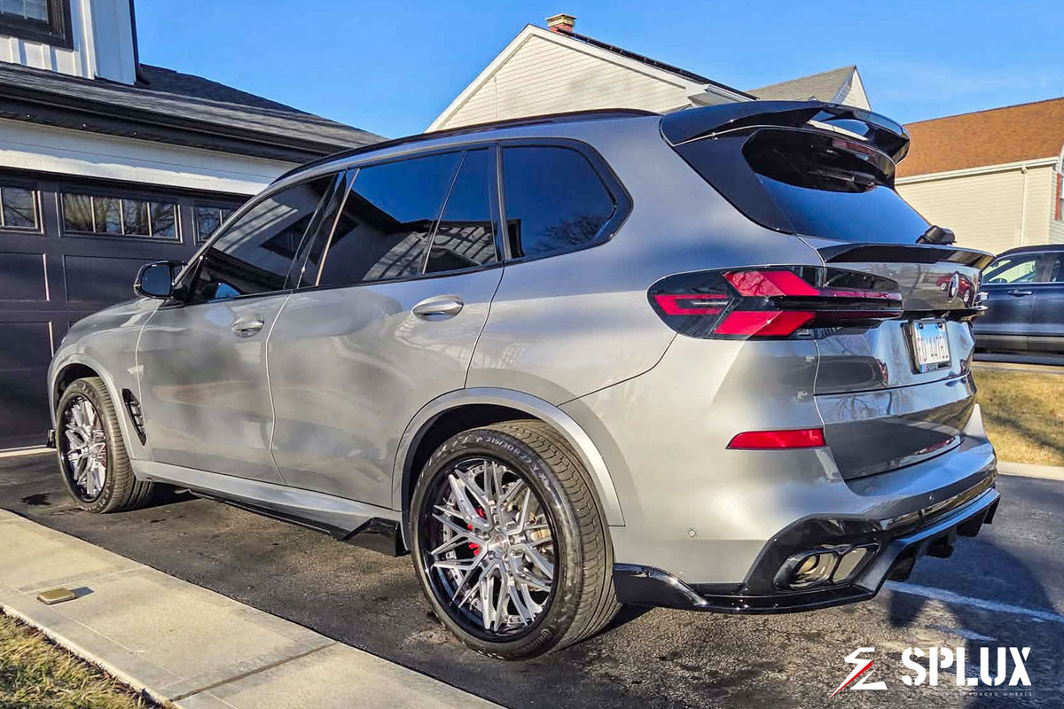 bmw x5 wheels parked stance on 2025 BMW X5 custom build
