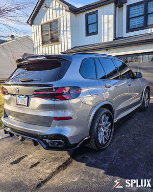 bmw x5 wheels full vehicle angle highlighting Brooklyn Gray Metallic paint