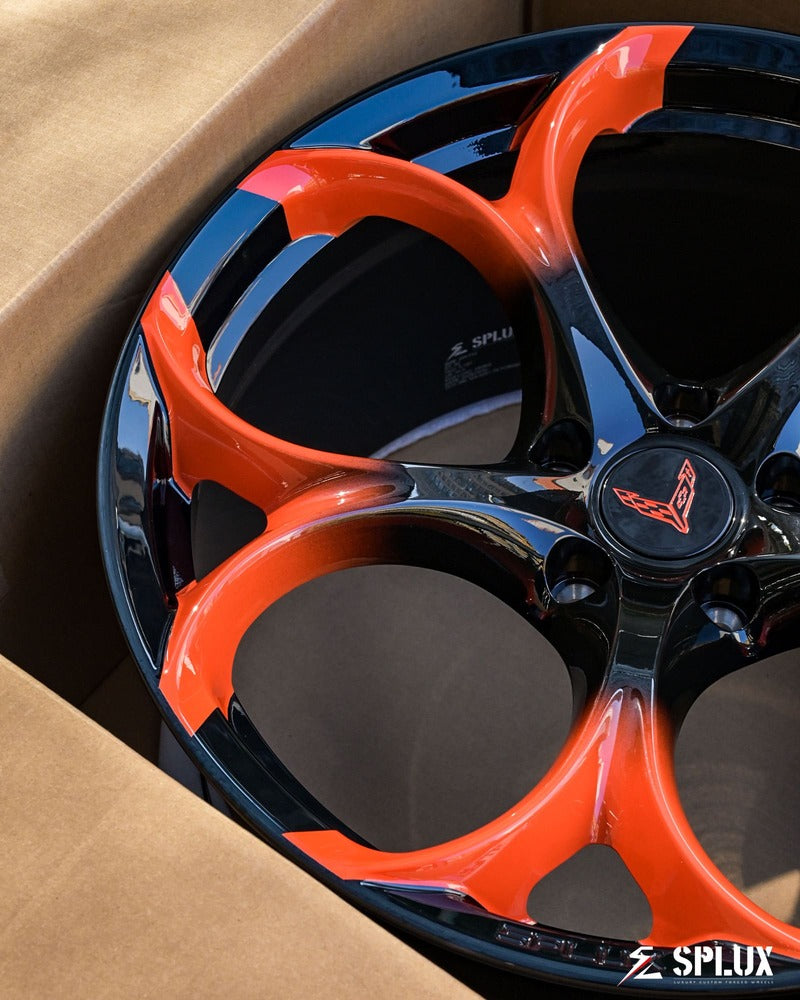 Custom fitment SC-07M forged wheels 19x8.5 / 20x11 for Corvette Stingray