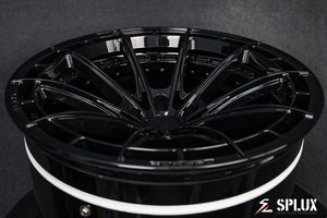 Lightweight forged SL-C07 rims designed for Corvette Z06 performance and style