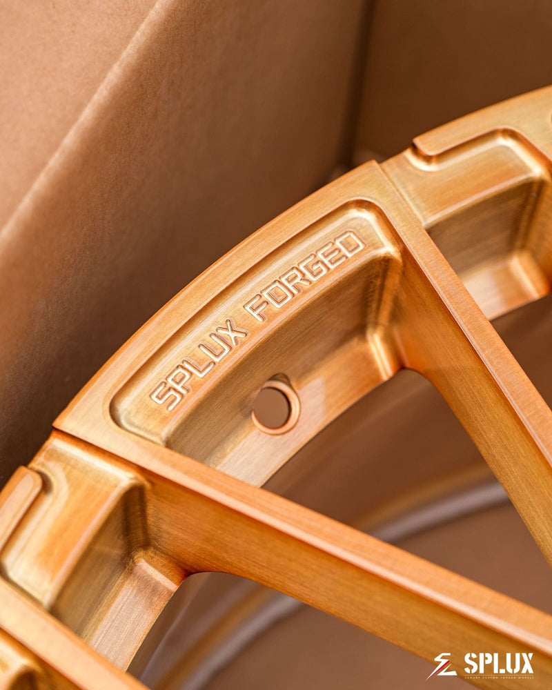 Aggressive split-spoke SF-10 forged wheel for custom F150 builds, 6-lug performance