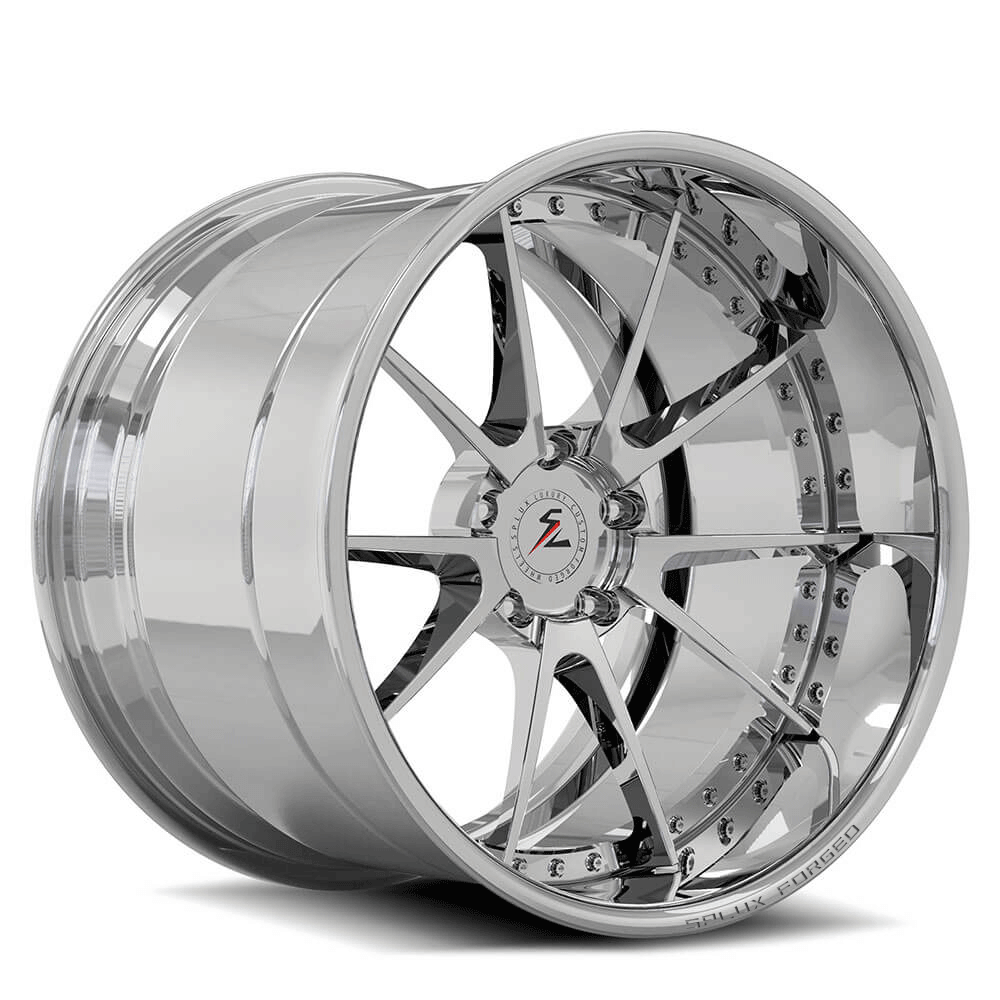 SD-04 Custom Forged 2-Piece Polished Wheels Series