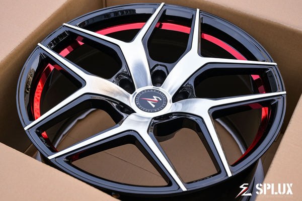 Premium finish SL-01 19-inch forged wheel for Tesla Model S performance builds