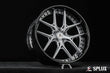 Front angle of SD-02 forged deep dish 22x9.5 wheels on 2026 Tesla Model X Plaid – design your own wheels