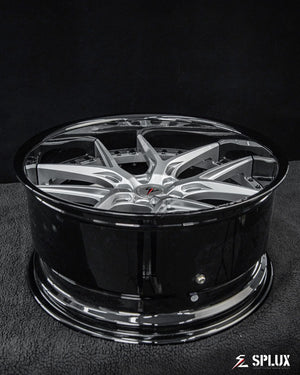 Performance-focused 22-inch SD-02 forged wheels for Tesla Model X Plaid facelift