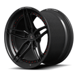 RCF-01 satin black carbon fiber forged wheels for Ford Mustang - lightweight rims