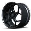 RCF-02 satin black carbon fiber forged wheels for 2024 BMW 760 xDrive - custom aftermarket rims