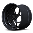 RCF-02 satin black carbon fiber forged wheels for 2024 BMW 760 xDrive - custom aftermarket rims