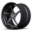 RCF-09 chrome carbon fiber deep dish forged wheels for 2009 Mazda MX-5 - aftermarket rims