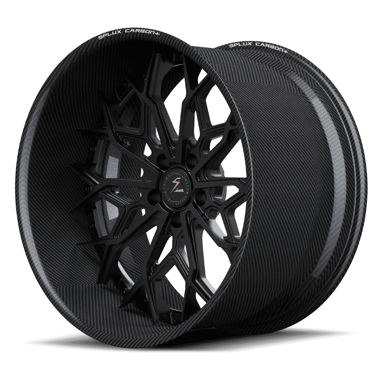 RCF-08 Real Carbon Fiber 2-Piece