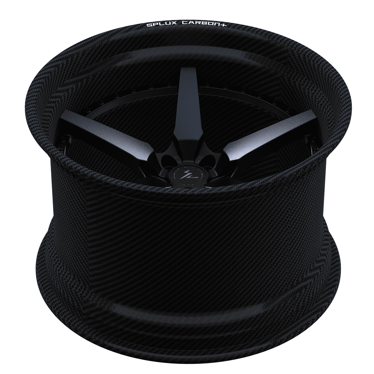 best carbon fiber wheels for lamborghini style RCF-12 ultra lightweight 5 spoke deep dish