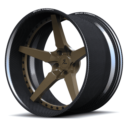 custom carbon fiber wheels RCF-12 with ultra lightweight structure and deep dish profile
