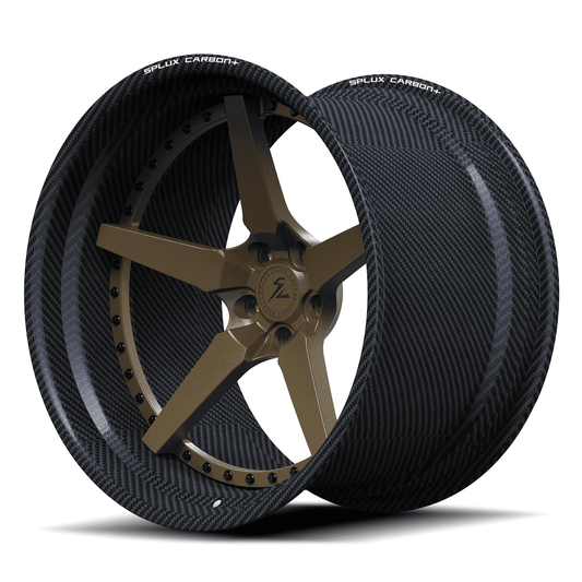 custom carbon fiber wheels RCF-12 with ultra lightweight structure and deep dish profile